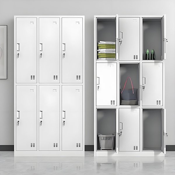Steel locker -9 doors