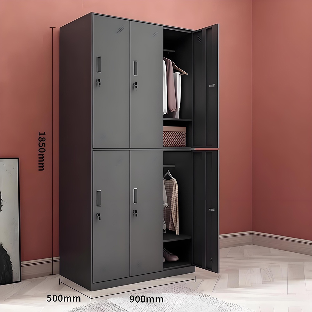 Steel locker -6 doors