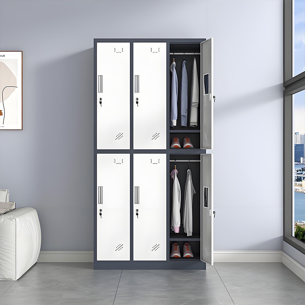 Steel locker -6 doors