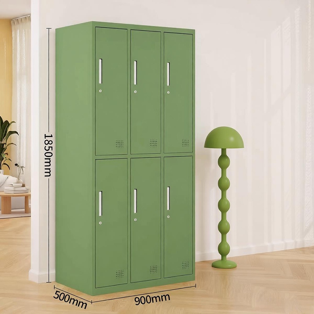 Steel locker -6 doors