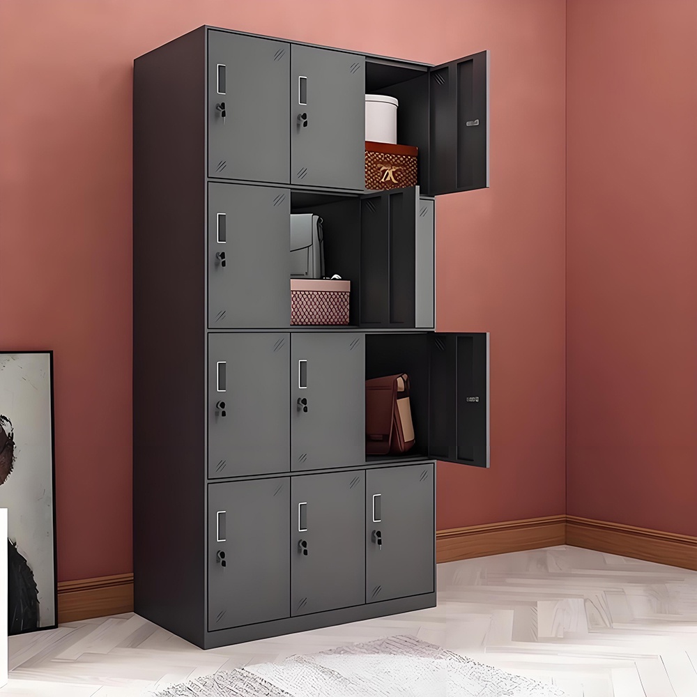 Steel locker -12 doors