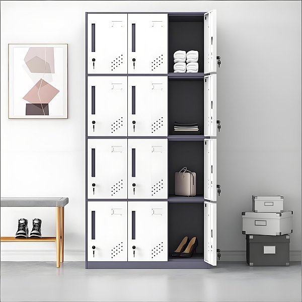 Steel locker -12 doors