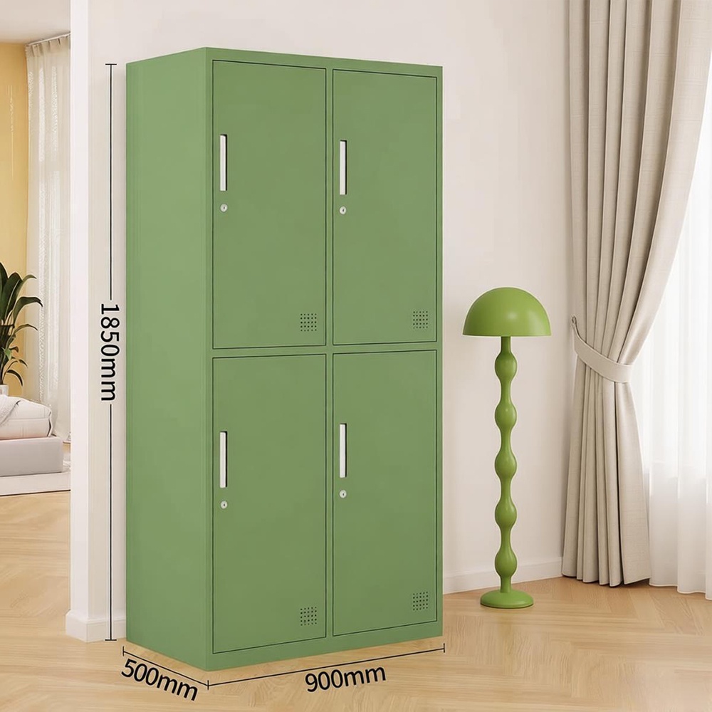 Steel locker - 4 doors