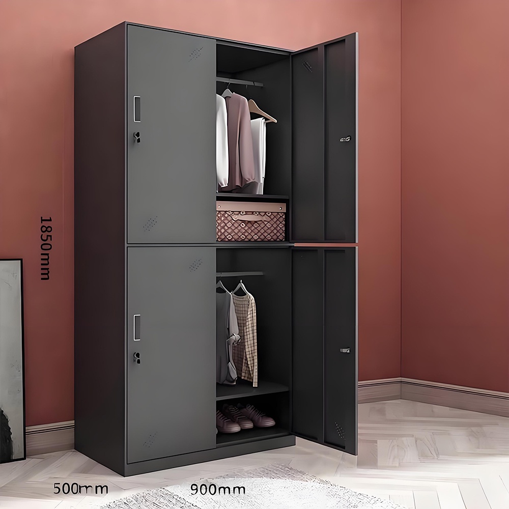 Steel locker - 4 doors