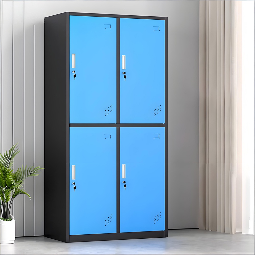 Steel locker - 4 doors
