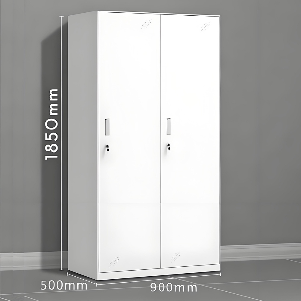 Steel locker - 2 doors