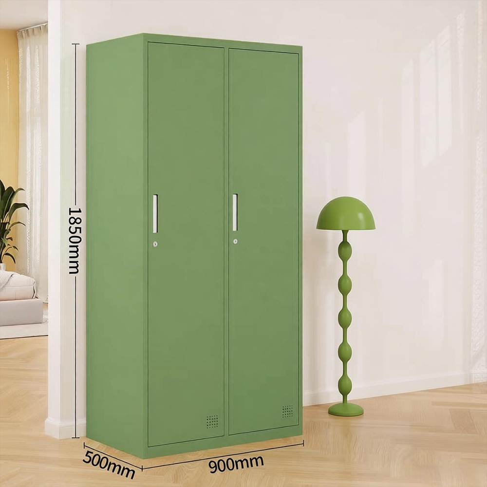 Steel locker - 2 doors