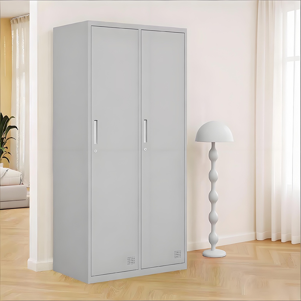 Steel locker - 2 doors