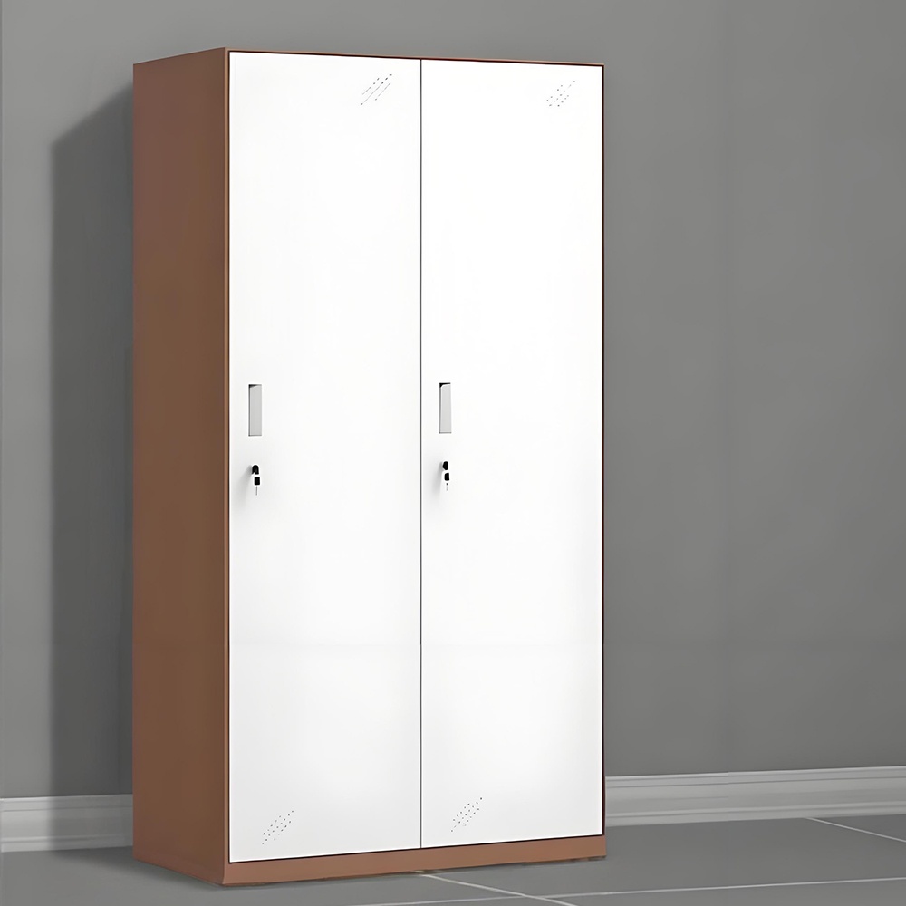Steel locker - 2 doors