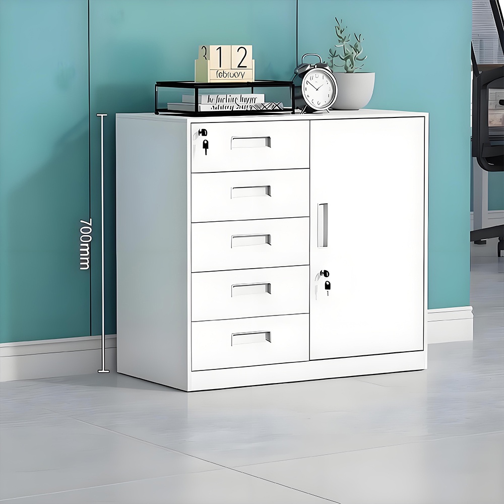 Multi-drawer low cabinet