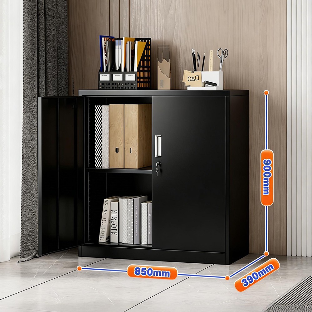 Low filing cabinet - 2 doors