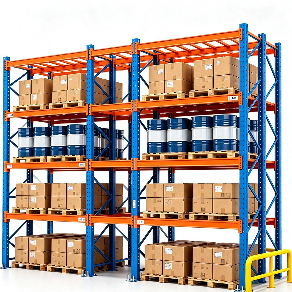 Beam pallet rack