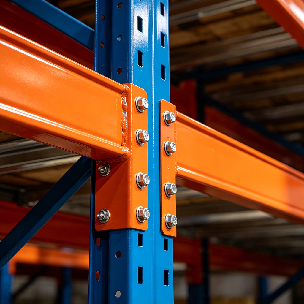 Beam pallet rack
