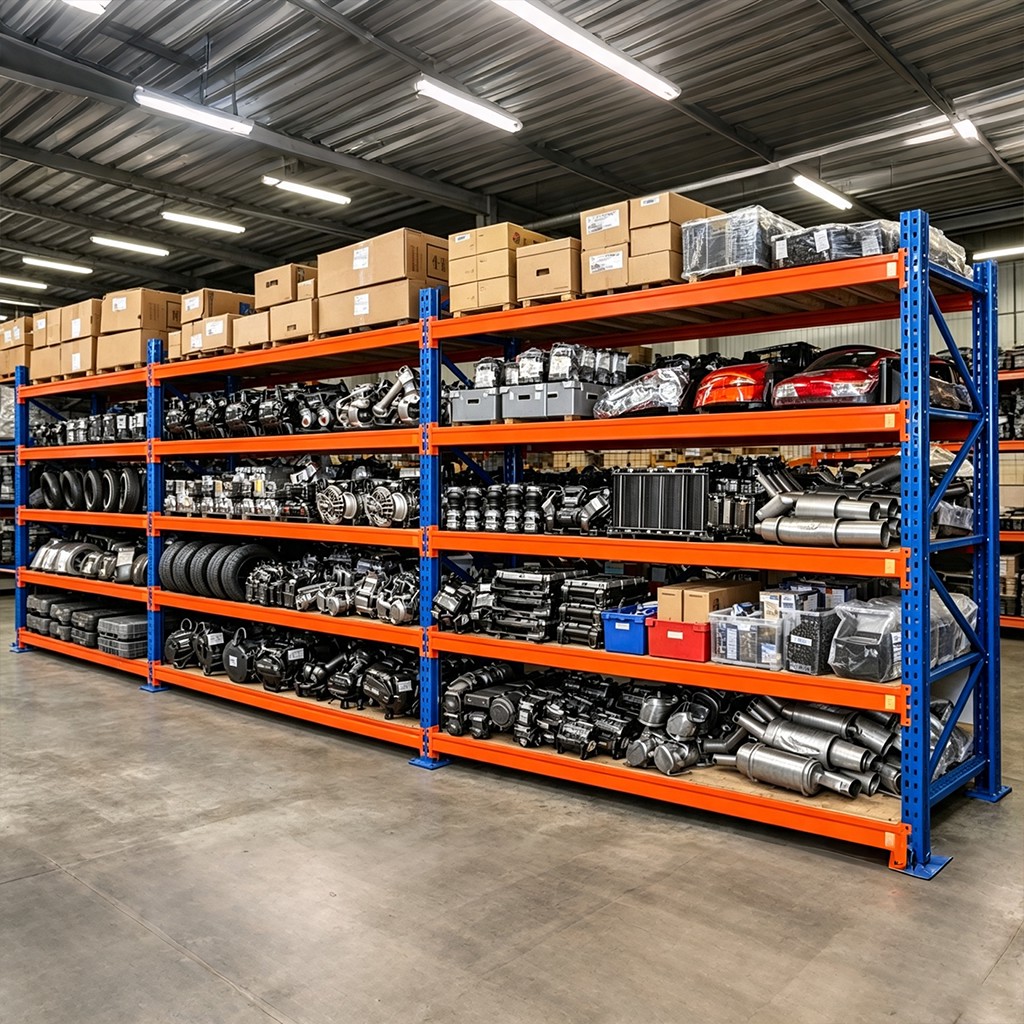 Heavy-duty shelving