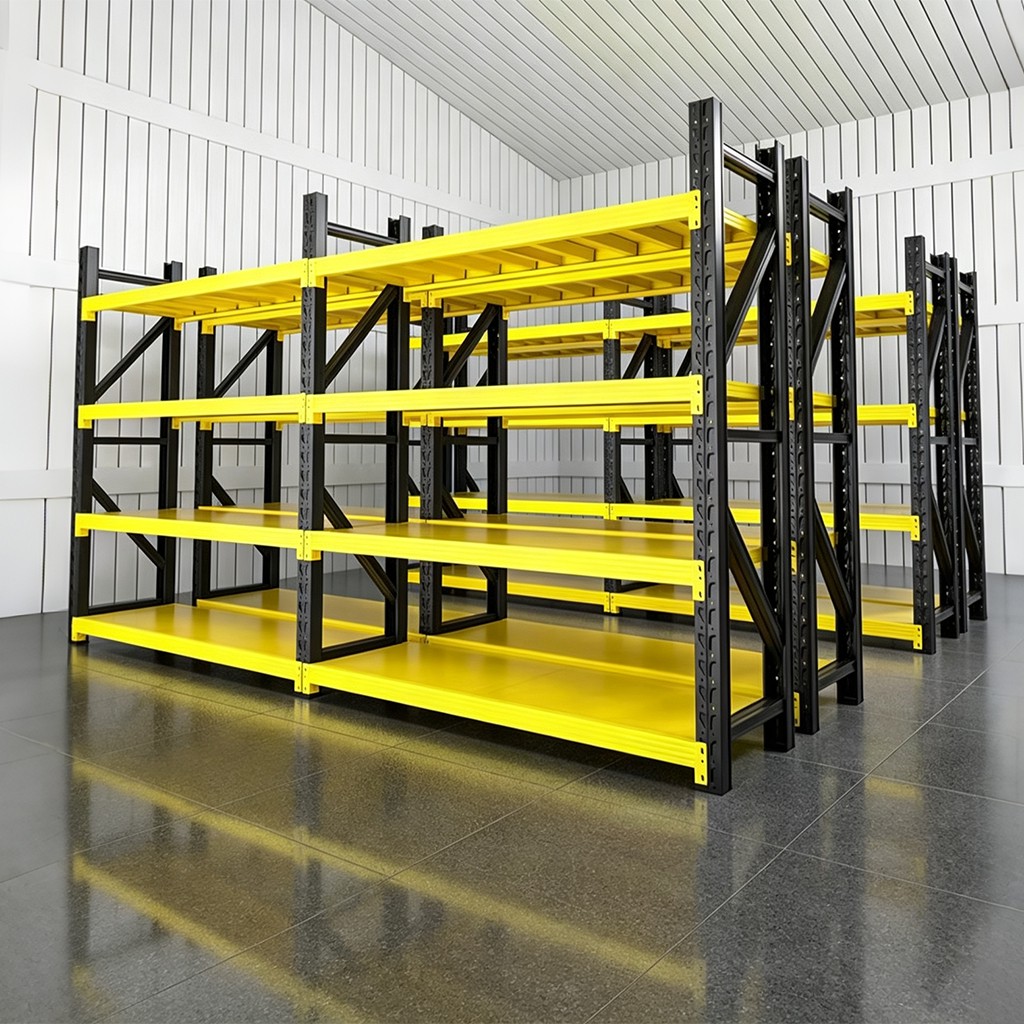 Yellow and black racking