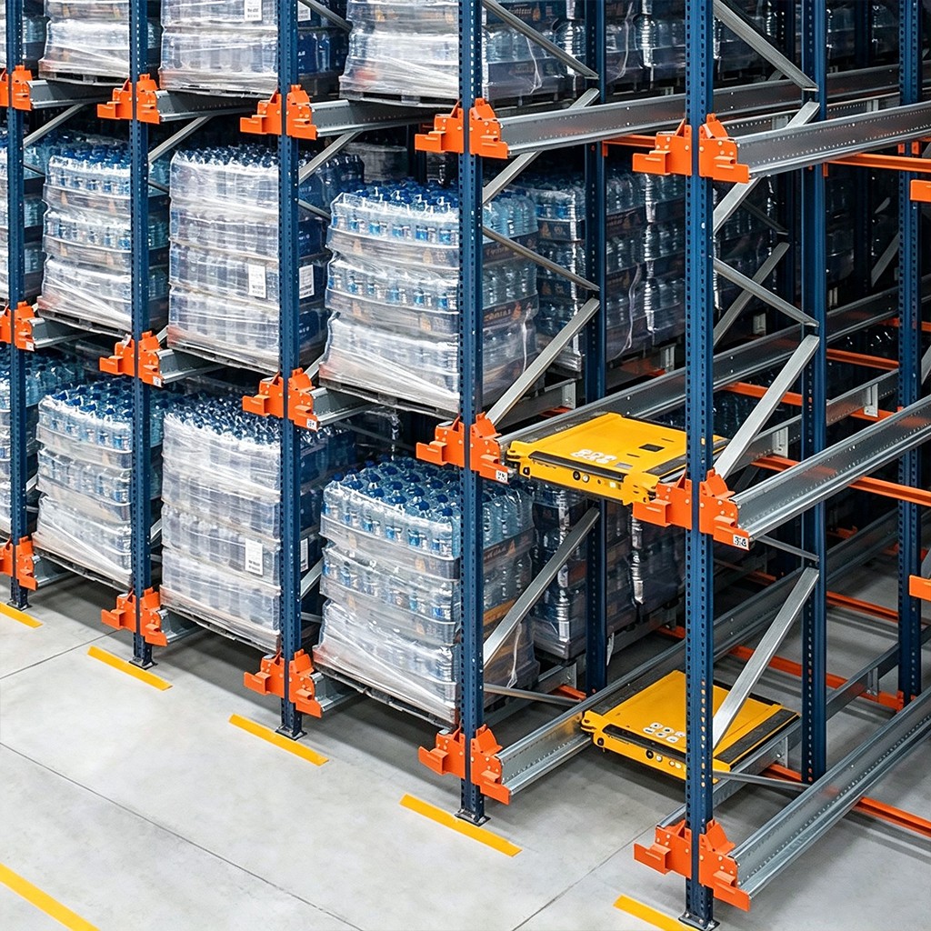 shuttle racking system