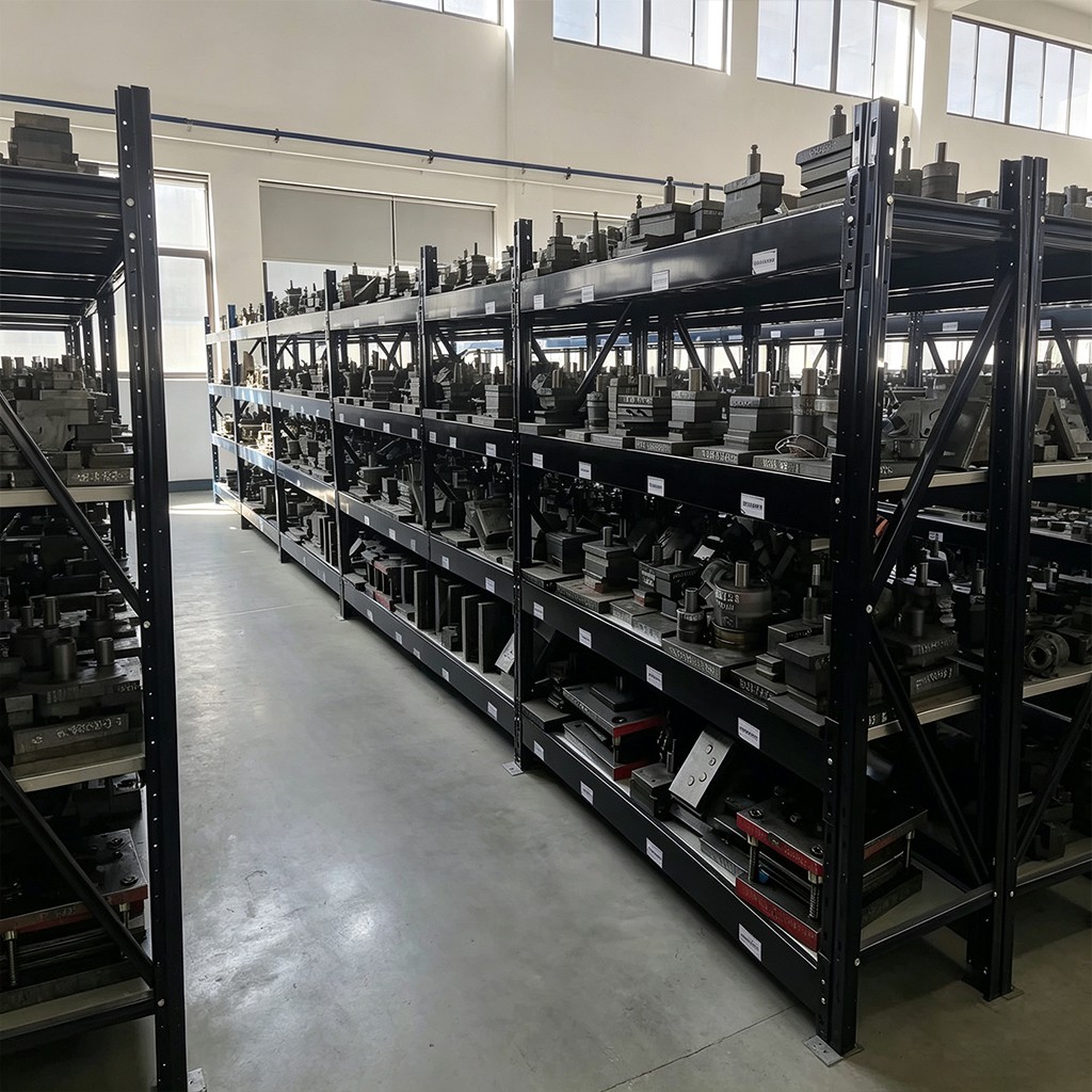 Black Heavy‑Duty Racking