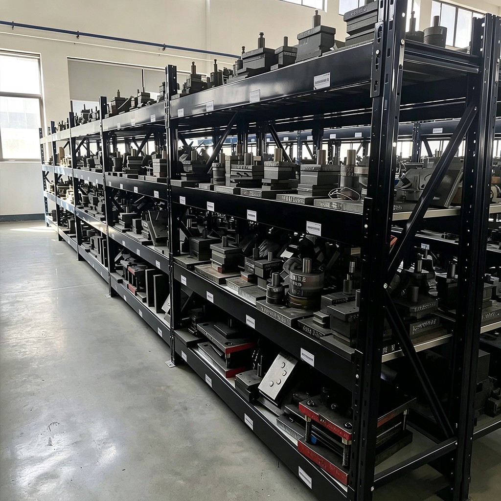 Black Heavy‑Duty Racking
