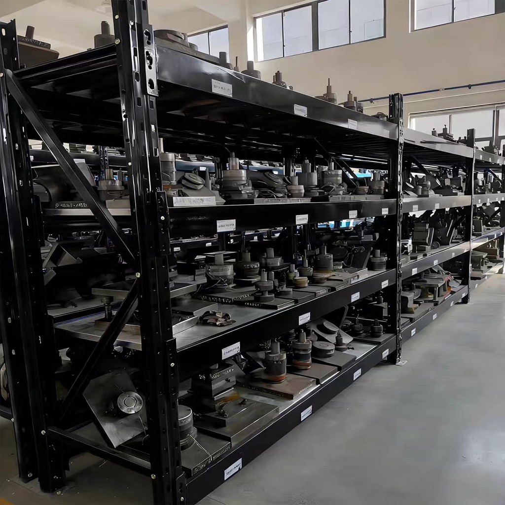 Black Heavy‑Duty Racking