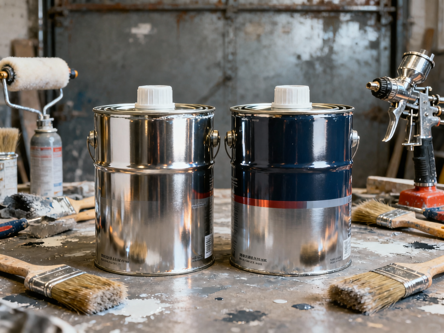 How does nitrocellulose lacquer compare to polyester paint?