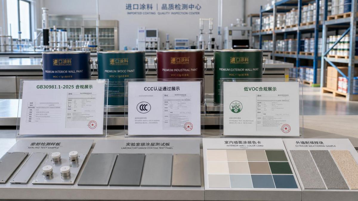 Florida Paints Clears GB30981.1-2025, New CCC Florida Paints Clears GB30981.1-2025, New CCC