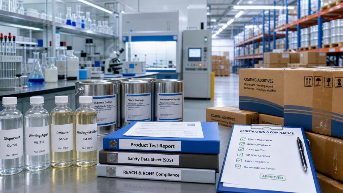 K-REACH Update Pressures Coating Additive Registration K-REACH Update Pressures Coating Additive Registration