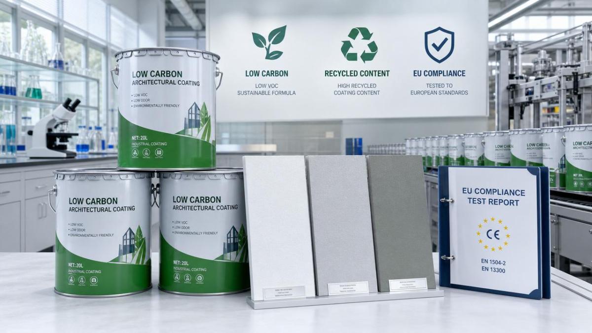 EU EcoDesign Rules Set 2027 Carbon Disclosure for Building Paints