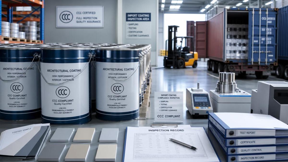 China Enforces Dual Compliance for Imported Coatings China Enforces Dual Compliance for Imported Coatings