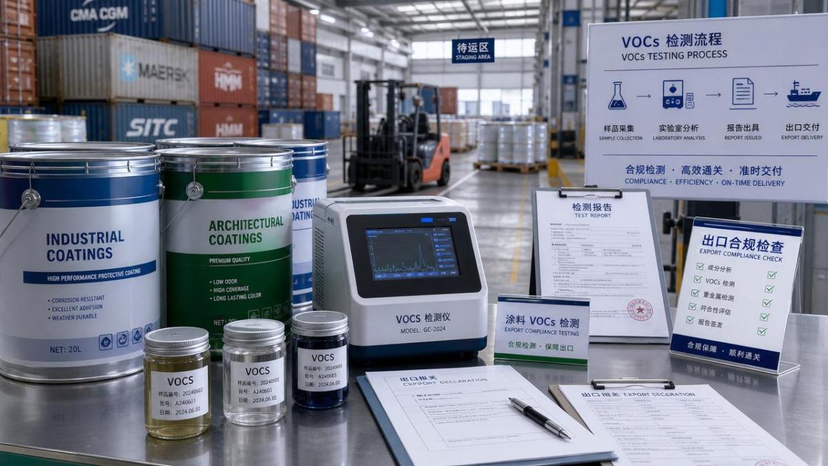 VOCs Reports Become Mandatory for Coating Exports VOCs Reports Become Mandatory for Coating Exports