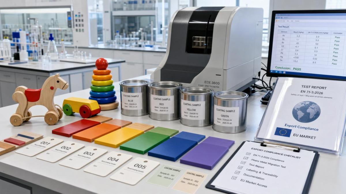 EU Tightens EN 71-3:2026 Limits for Coated Toys EU Tightens EN 71-3:2026 Limits for Coated Toys