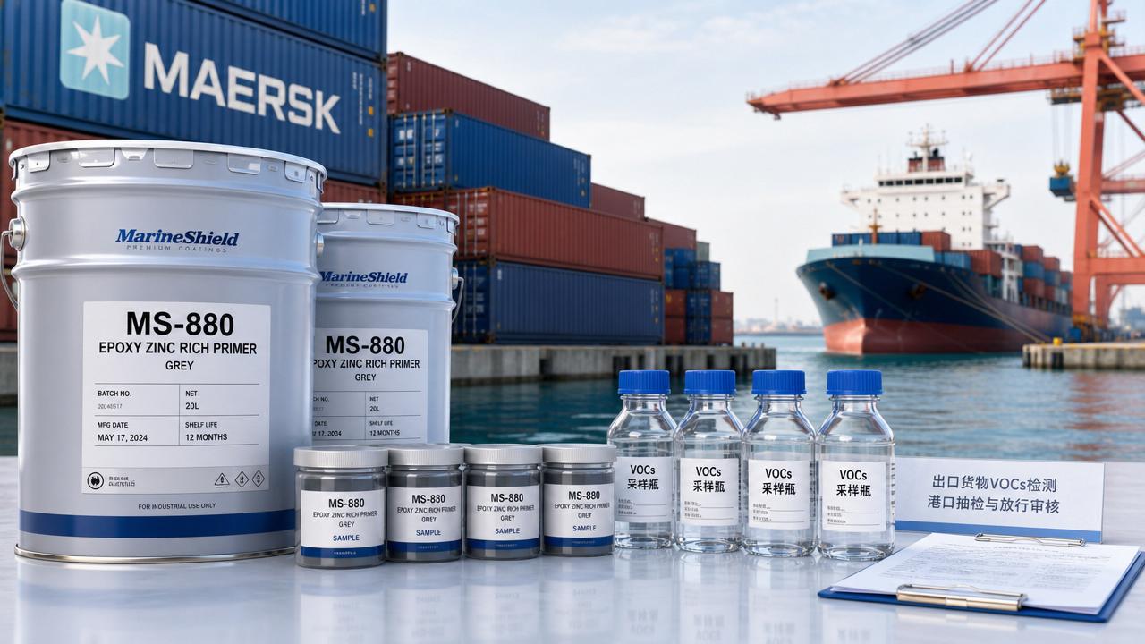 Yangtze Delta Ports Tighten VOCs Checks on Paint Exports Yangtze Delta Ports Tighten VOCs Checks on Paint Exports