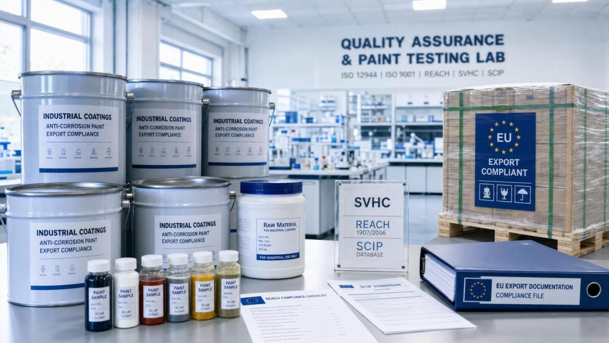 EU REACH Adds 12 SVHCs, Forcing Coatings Export Updates EU REACH Adds 12 SVHCs, Forcing Coatings Export Updates