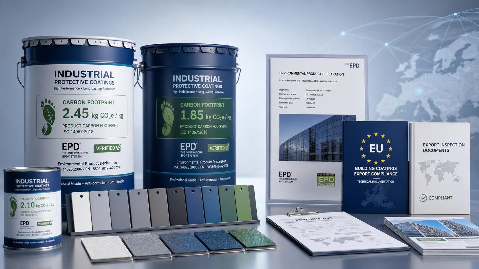 EU Requires Coating Carbon Labels and EPDs from July 1