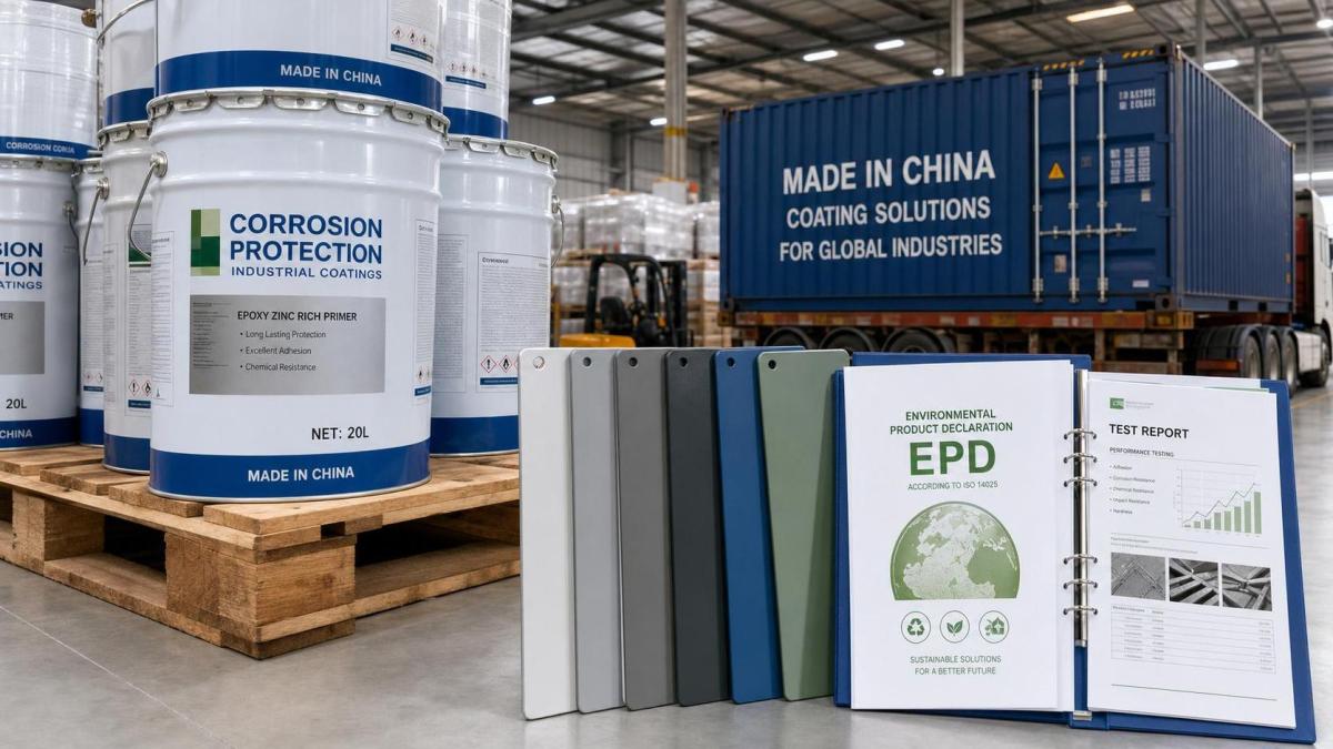 China Coatings Export Rule Adds EPD Filing From July 1 China Coatings Export Rule Adds EPD Filing From July 1