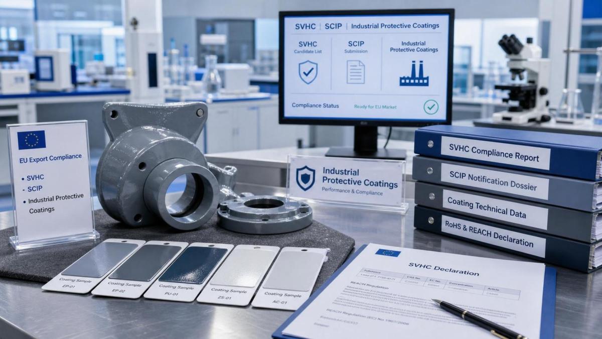 ECHA Adds 3 Coatings SVHCs, SCIP Filing Starts Oct. 2026 ECHA Adds 3 Coatings SVHCs, SCIP Filing Starts Oct. 2026