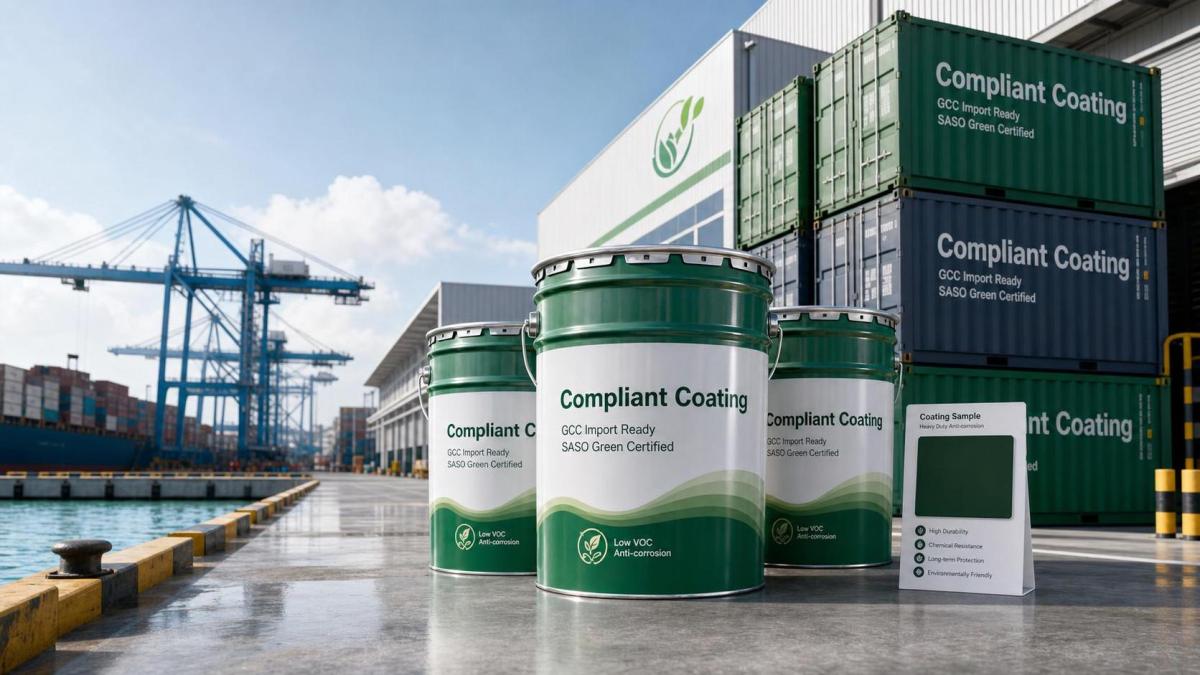 GCC Imports Face SASO Green Coating Rule in August 2026 GCC Imports Face SASO Green Coating Rule in August 2026