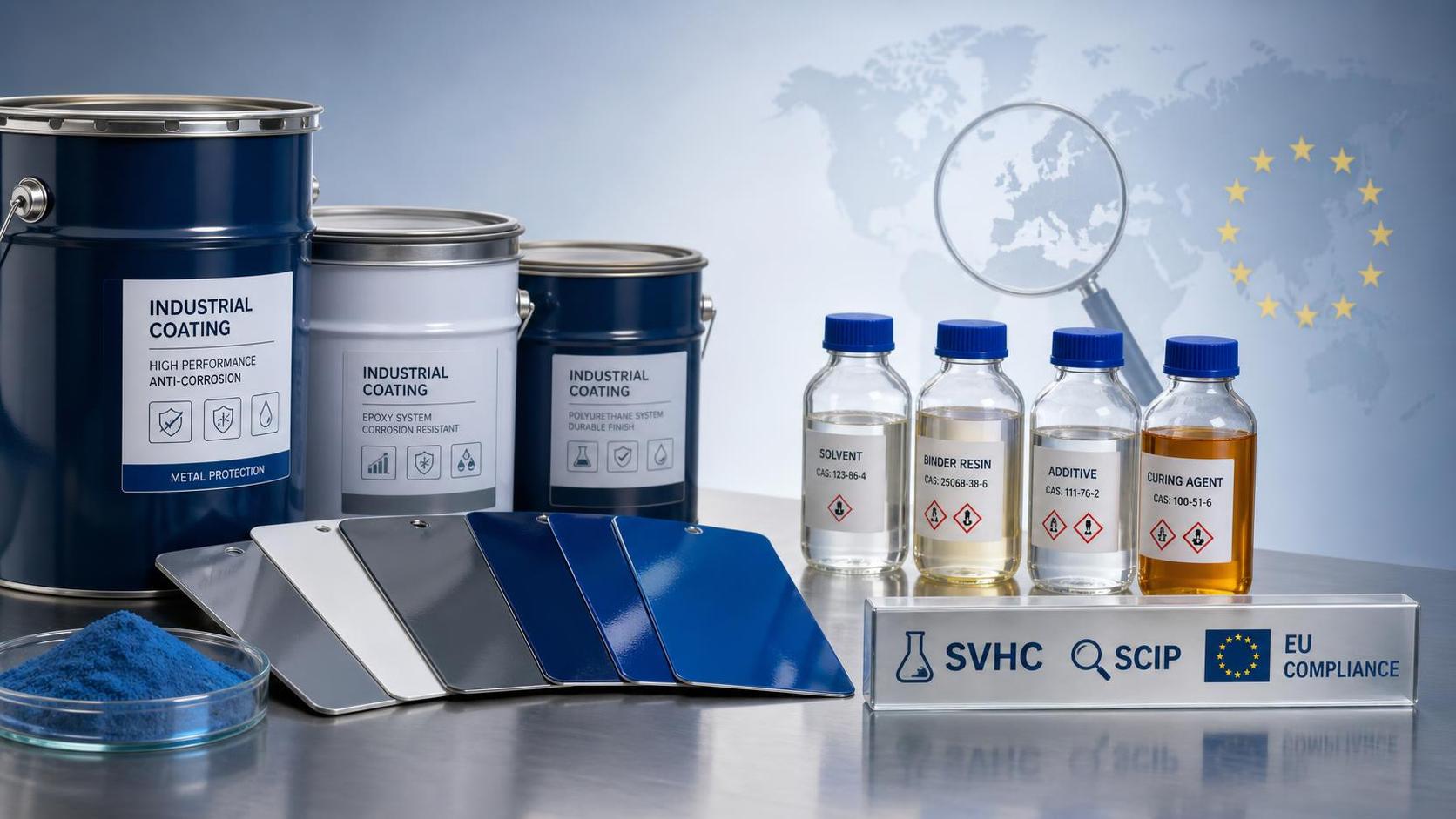 ECHA Adds 5 Coating SVHCs, SCIP Reporting Starts Oct 2026