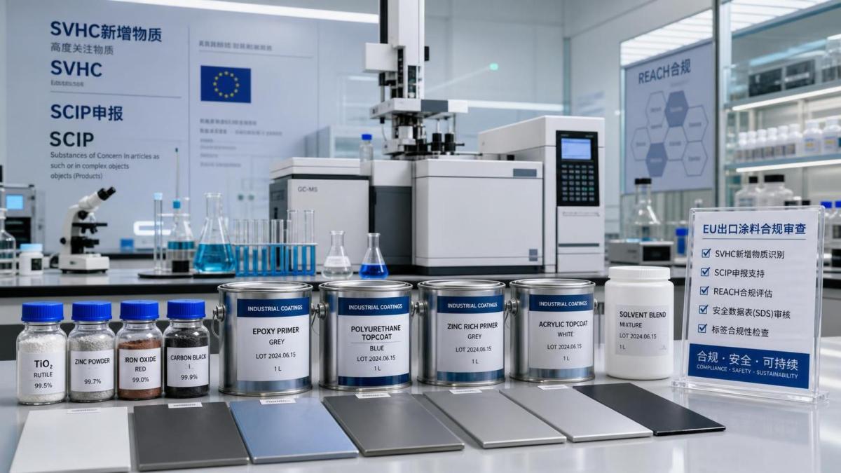 ECHA Adds 5 Coating SVHCs, SCIP Reporting Starts Oct 2026 ECHA Adds 5 Coating SVHCs, SCIP Reporting Starts Oct 2026
