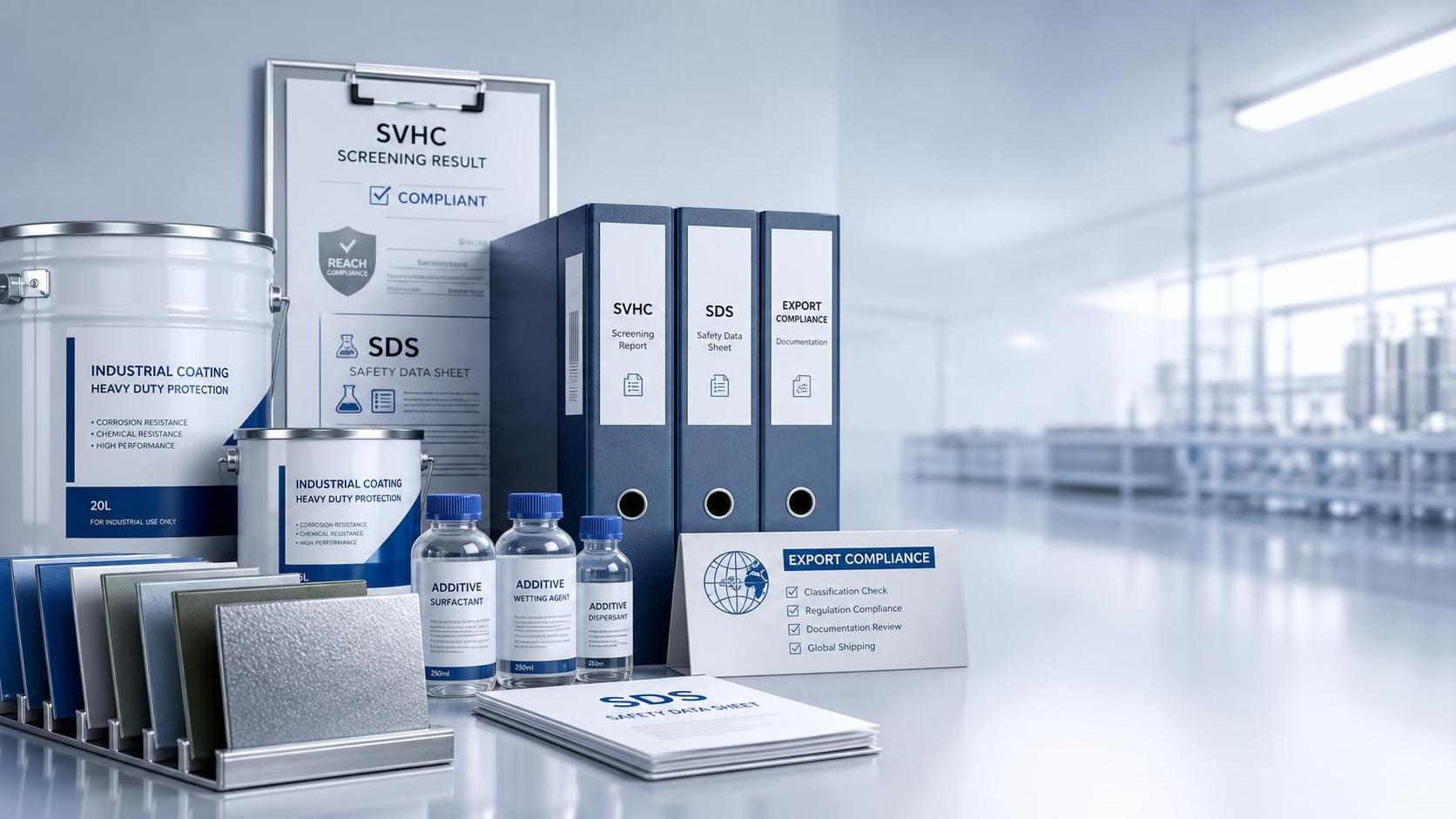 ECHA Adds Two Coating Additives to SVHC List