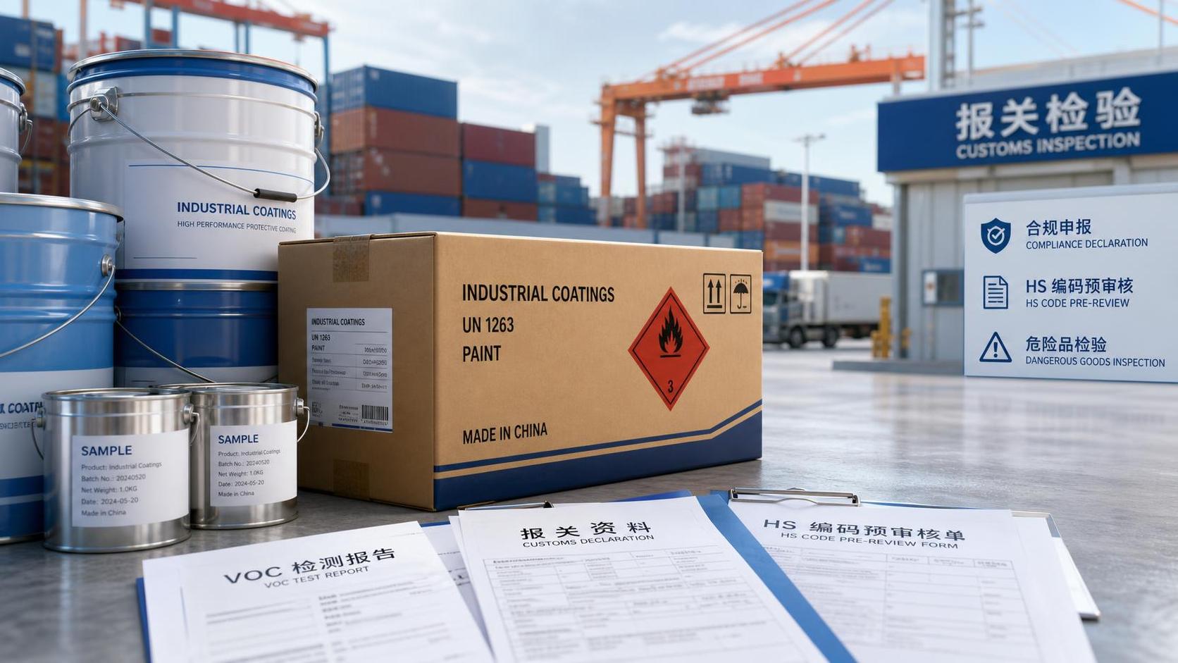 China Customs Opens Smart Pre-Review for Coating Exports