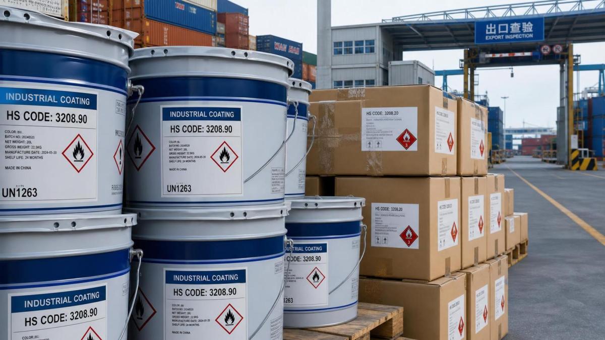 China Customs Launches Paint Export Precheck China Customs Launches Paint Export Precheck