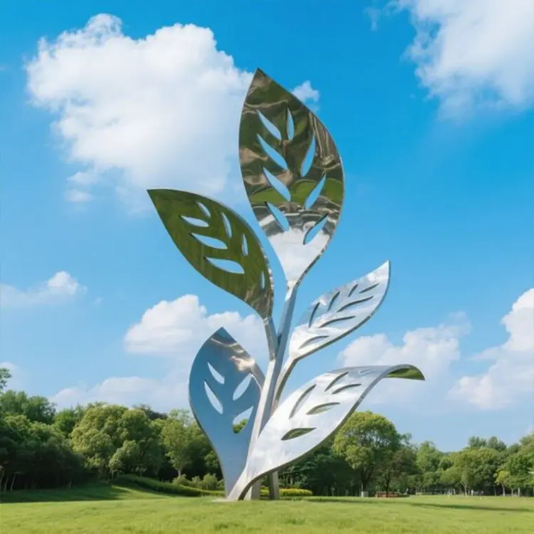 Stainless steel sculpture