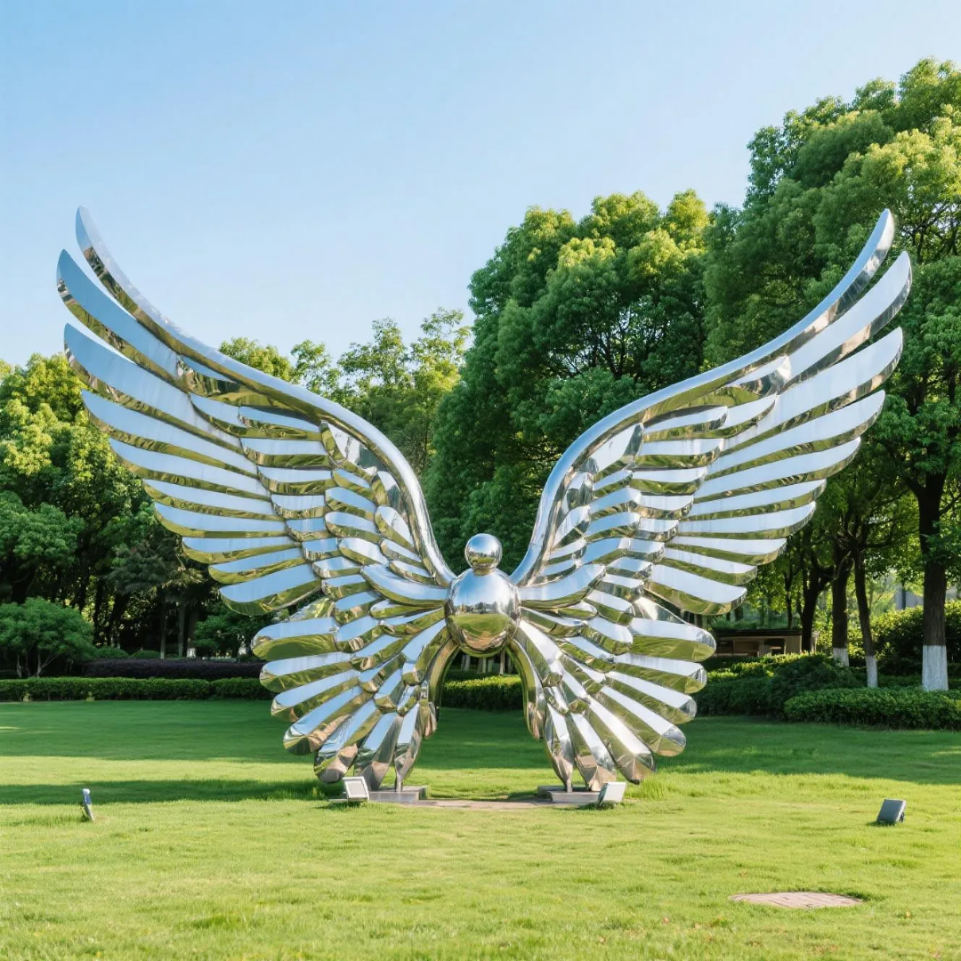 Stainless steel sculpture