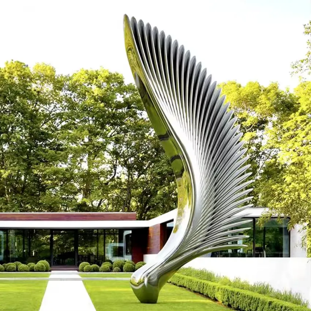 Stainless steel sculpture