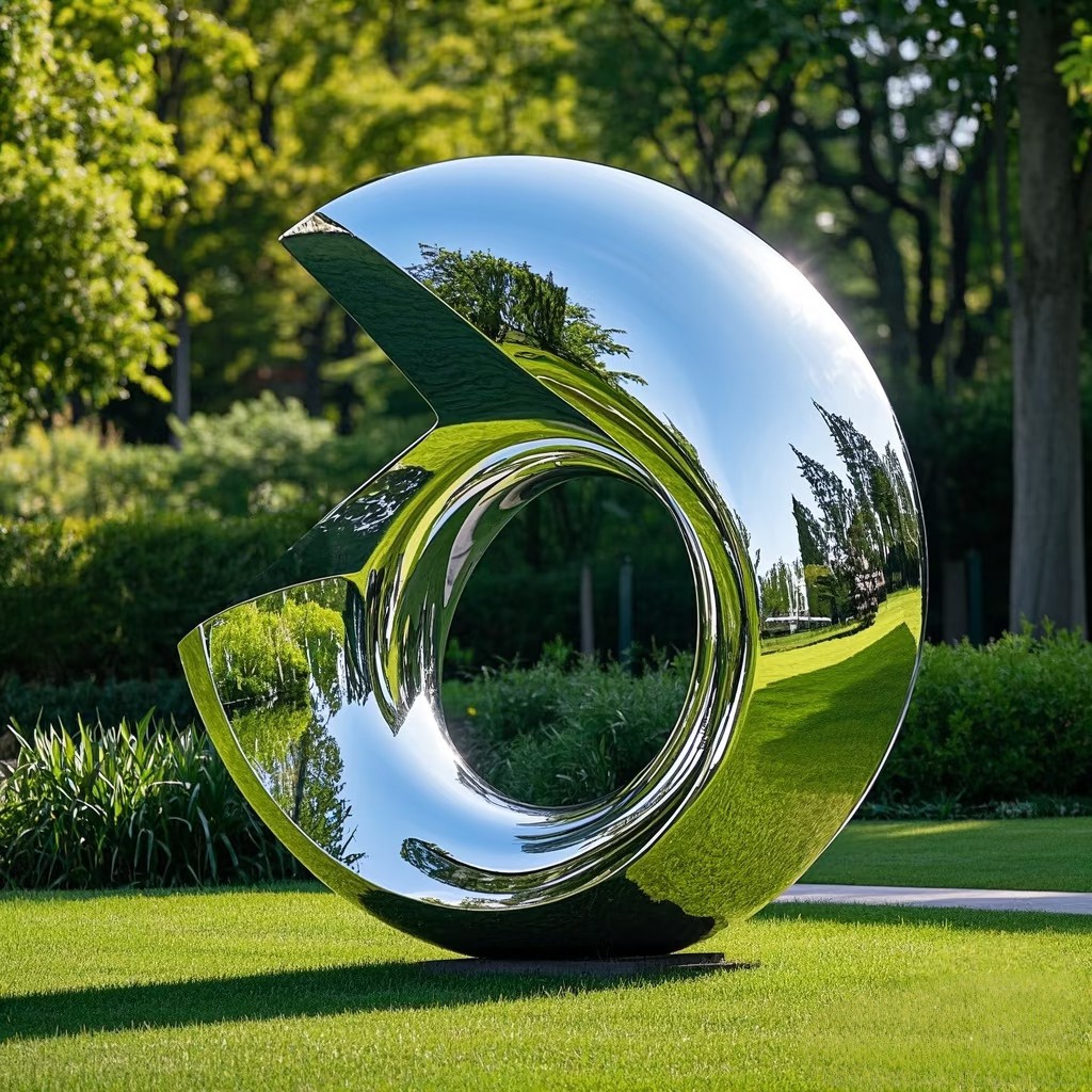 Stainless steel sculpture