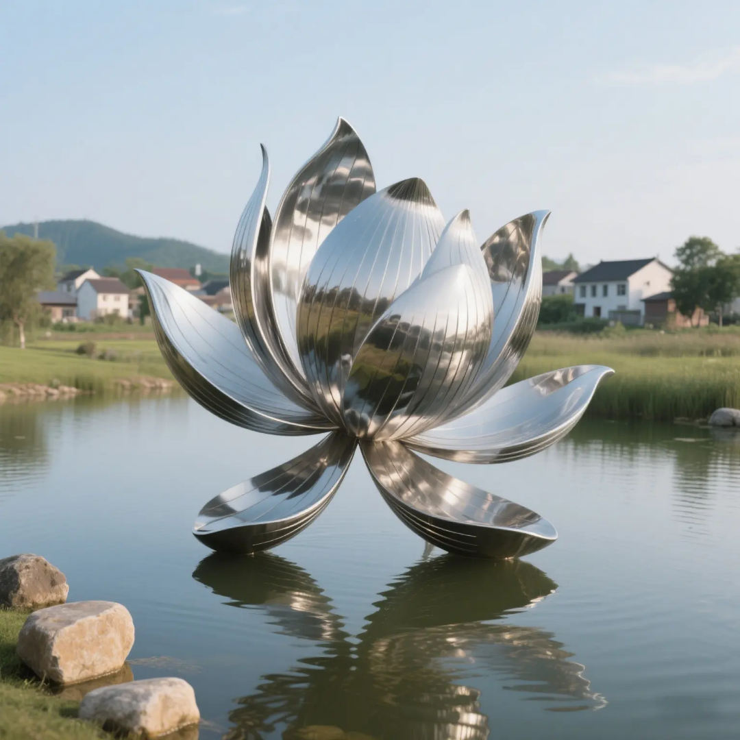 Stainless steel sculpture