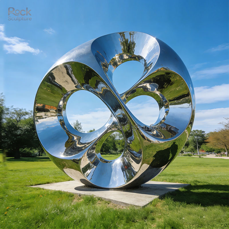 Stainless steel sculpture