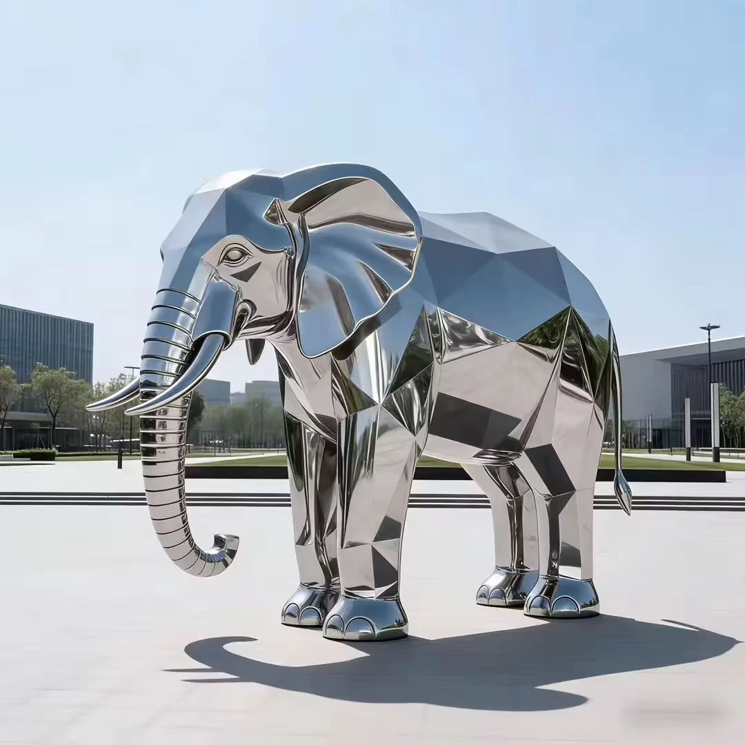 Stainless steel sculpture