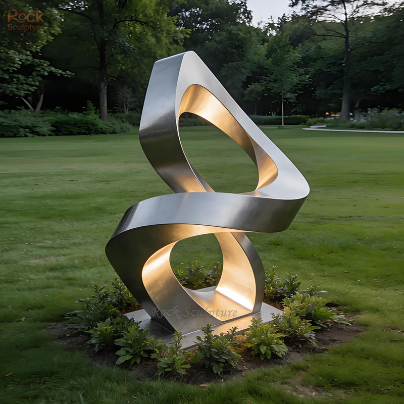 Stainless steel sculpture