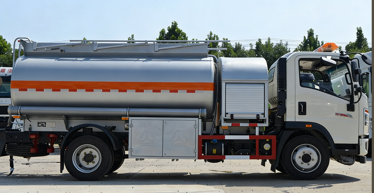 Camion-citerne pour carburant léger